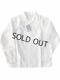MOSSIR モシール　Ｐetreri ペトレリ　オープンカラーシャツ　ホワイト