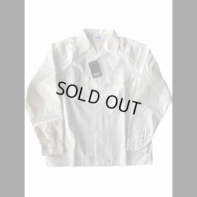 画像1: MOSSIR モシール　Ｐetreri ペトレリ　オープンカラーシャツ　ホワイト