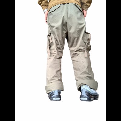 画像11: 希少！MOSSIR（モシール）マイケル　Ｍ－６５タイプコーデュラリップ６ポケットパンツ　GREENグリーン