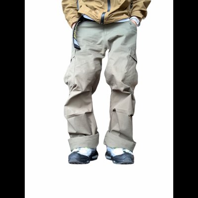 画像10: 希少！MOSSIR（モシール）マイケル　Ｍ－６５タイプコーデュラリップ６ポケットパンツ　GREENグリーン