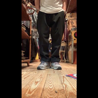 画像7: MOSSIR モシールClarks　クラークス　イージーパンツ（ブラック）