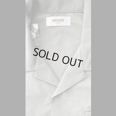 画像3: MOSSIR モシール  John ジョン サプレックスナイロン アロハシャツ Charcoal チャコール