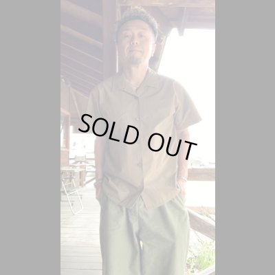 画像6: MOSSIR　モシール　　John ジョン　サプレックスナイロン　アロハシャツ　Coyote コヨーテ