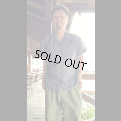 画像6: MOSSIR モシール  John ジョン サプレックスナイロン アロハシャツ Charcoal チャコール