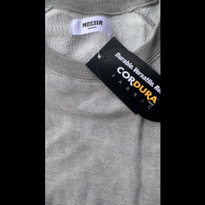 画像3: MOSSIR モシール Strauss ストラウス　Sweat TEE  LightGray ライトグレー