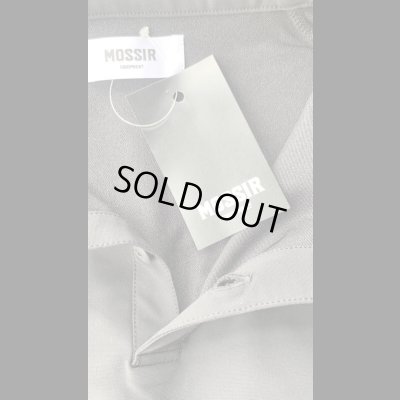 画像4: MOSSIR モシール Harry ハリー　アルパインクロス（ブラック）ポロシャツ