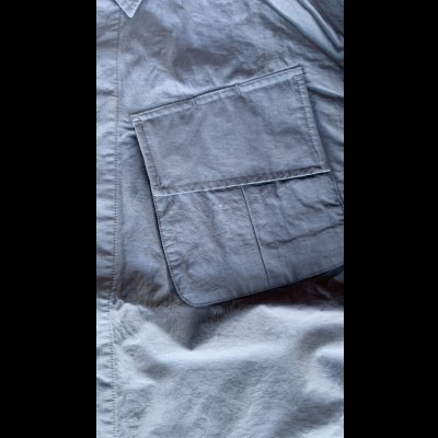 画像5: MOSSIR モシール Selva セルバ サプレックスナイロン ファティーグシャツ BLACK ブラック