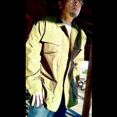 画像9: MOSSIR モシール Selva セルバ サプレックスナイロン ファティーグシャツ OLIVEオリーブ