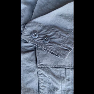 画像8: MOSSIR モシール Selva セルバ サプレックスナイロン ファティーグシャツ BLACK ブラック