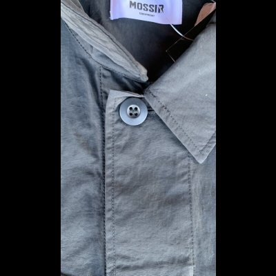 画像3: MOSSIR モシール Selva セルバ サプレックスナイロン ファティーグシャツ BLACK ブラック