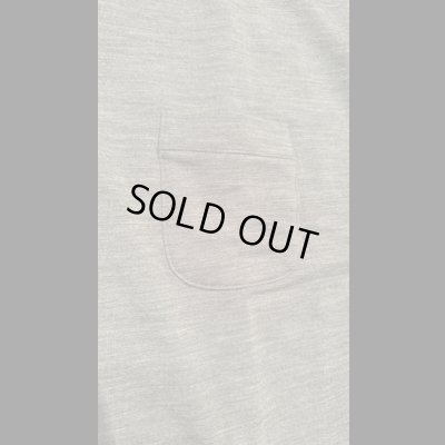 画像4: MOSSIR モシール   Den　ロングスリーブポケットTEE  CHARCOAL