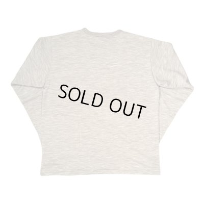 画像2: MOSSIR モシール   Den ロングスリーブポケットTEE  LIGHT GRAY