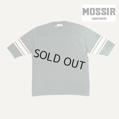 画像1: MOSSIR　モシール　Santa Clara　CoolMax フットボールシャツ  GREEN