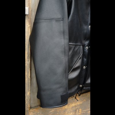 画像5: ２０２５AW　ご予約商品　FINE CREEK  MOSSIR  MARTIAL　ウォータープルーフレザー撥水レザー　　BLACK