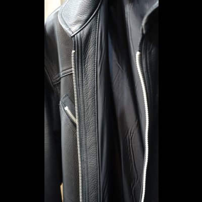 画像6: ２０２５AW　ご予約商品　FINE CREEK  MOSSIR  ALBERT　ウォッシャブルレザーレザーつなぎ　　BLACK