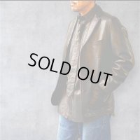 FINE CREEK  MOSSIR  ＰＡＲＥＮＴ　パーレント　ウォッシャブルレザー　　BLACK