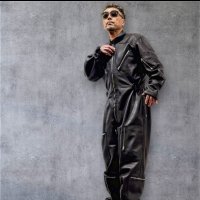 ２０２５AW　　FINE CREEK  MOSSIR  ALBERT　ウォッシャブルレザーレザーつなぎ　　BLACK
