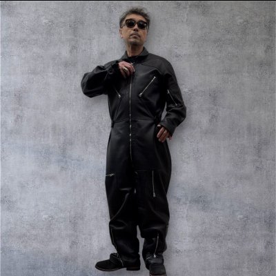 画像28: ２０２５AW　　FINE CREEK  MOSSIR  ALBERT　ウォッシャブルレザーレザーつなぎ　　BLACK