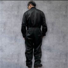 他の写真3: ２０２５AW　　FINE CREEK  MOSSIR  ALBERT　ウォッシャブルレザーレザーつなぎ　　BLACK