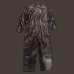 画像3: ２０２５AW　　FINE CREEK  MOSSIR  ALBERT　ウォッシャブルレザーレザーつなぎ　　BLACK (3)
