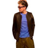 FINE CREEK&CO  Bud Deer　ファインクリーク・アンド・コー バド 鹿革 BLACK　ブラックsize４４