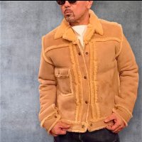 ２０２５SS　　HIGH LARGE LEATHERS ハイラージレザーズ　OklahomaCity Mouton　ベージュ