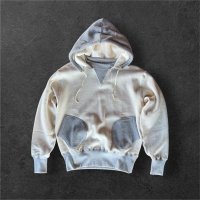 CUSHMAN(クッシュマン）BOXING　POCKET TWO TONE SWEAT PARKA  ＣＲＥＡＭ／ＭＩＸＧＲＡＹ