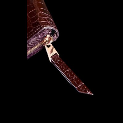 画像6: ITUAIS(イトゥアイス）　H.C.Pクロコダイル　ポロサスラウンドジップロングウォレット　BLACK