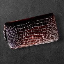 他の写真1: ITUAIS(イトゥアイス）　H.C.Pクロコダイル　ポロサスラウンドジップロングウォレット　BLACK