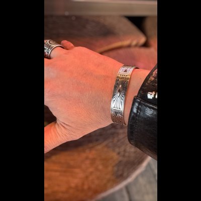 画像6: INDIANJEWELRY HOWARD NELSON  ハワード.ネルソン　サンバーストバングル