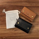 　Sugar & Co. シュガーアンドカンパニー 　Leather　smart Key Case　BLACK・TAN
