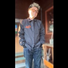 他の写真2: STUDO D' ARTISAN　COACH JACKET ステュディオ.ダ.ルチザン　６０/４０　クロスコーチジャケット　NAVY