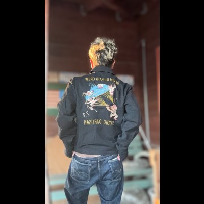 画像10: STUDO D' ARTISAN　 ステュディオ.ダ.ルチザン　スーベニアジャケット　ブラック