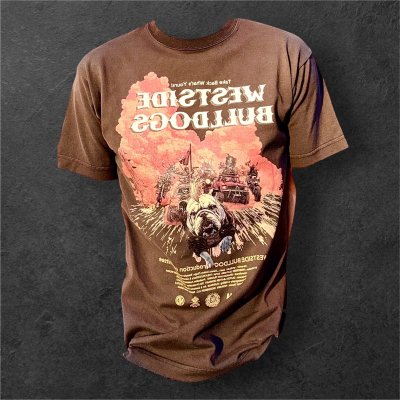 画像1: ３０周年記念　WEST SIDE BULLDOGS　ウエストサイドブルドッグス 　MOVIE TEE  第2.5弾 　　