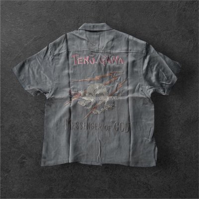 画像3: GYPSY＆SONS　M.O.G.ENBROID SUKA SHIRTS  CHARCOAL/BLACK