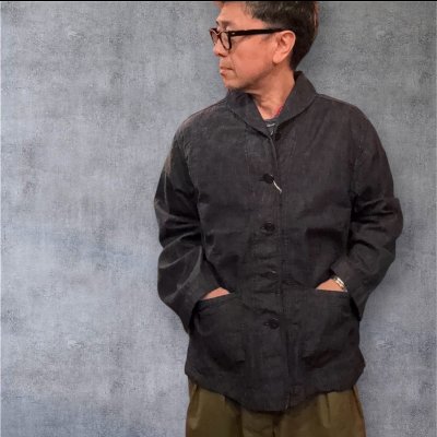 画像1: フルカウント FULL COUNT U.S.N. ShawlCollarDenimCoverall  （8oz）