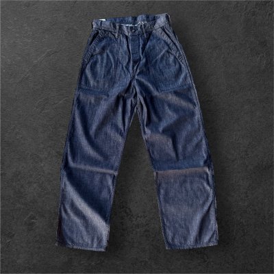 画像1: FULL COUNT フルカウント USN Seaman’s　Torousers  ８oz 
