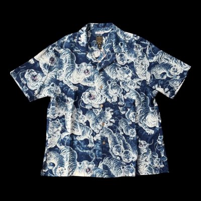 画像2: GYPSY＆SONS　INDIGO　HUNDRED TIGER SHIRTS  