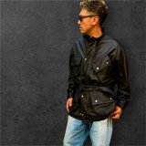 FINE CREEK  MOSSIR LEACON　ウォータープルーフレザー　　BLACK