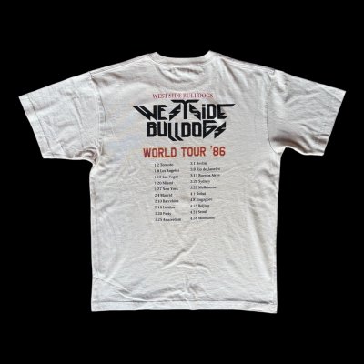 画像4: WEST SIDE BULLDOGS　ウエストサイドブルドッグス　TOUR TEE　ECRU　
