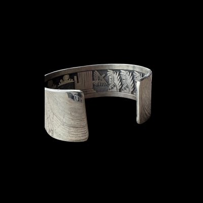 画像4: NAVAJO ナバホ族　Ｈｅｒｍａｎ・Vandever ハーマン・バンデバー　バングル