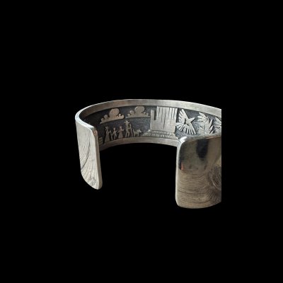 画像5: NAVAJO ナバホ族　Ｈｅｒｍａｎ・Vandever ハーマン・バンデバー　バングル