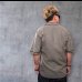 画像6: CUSHMANクッシュマン　COTTON FLANNEL BASEBALL SHIRT   MIX　GRAY / NAVY (6)