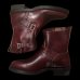 画像2: MAKERSメイカーズ　HORSE ENGINEER　SHORT 　CXL  BURGUNDY  (2)