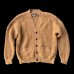 画像3: FULL COUNT フルカウント　Kid Mohair Cardigan  Black　Lit BROWN (3)