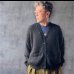 画像1: FULL COUNT フルカウント　Kid Mohair Cardigan  Black (1)