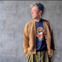 他の写真2: FULL COUNT フルカウント　Kid Mohair Cardigan  Black　Lit BROWN