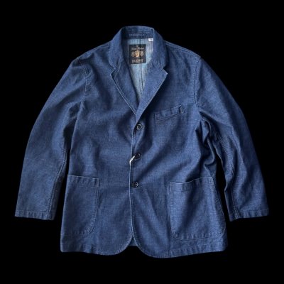 画像4: FULL COUNT フルカウント　INDIGO PIQUE UNSTRUCTURED JACKET
