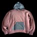 画像3: FULL COUNTフルカウントFading Sweat Hoodie  BORDEAUX/BLACK (3)
