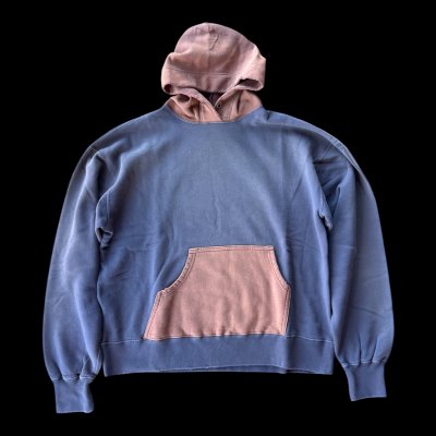 画像3: FULL COUNTフルカウントFading Sweat Hoodie  EGGPLANT/BODEAUK